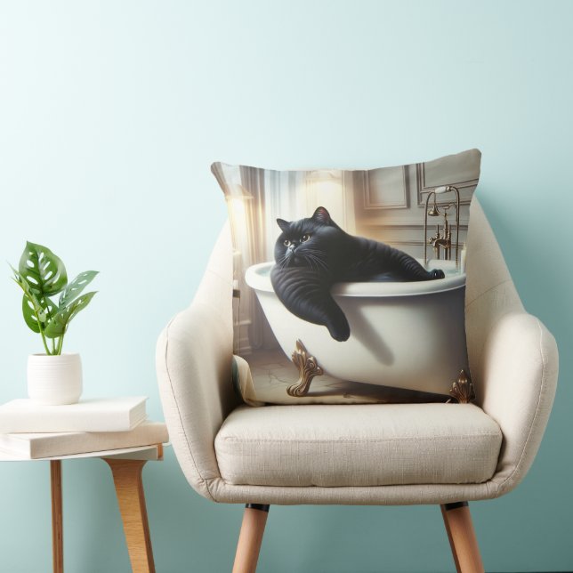Coussin Cat with Cool Thing (Chaise)