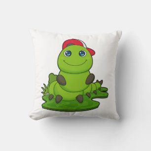 Coussin Caterpillar avec Casquette