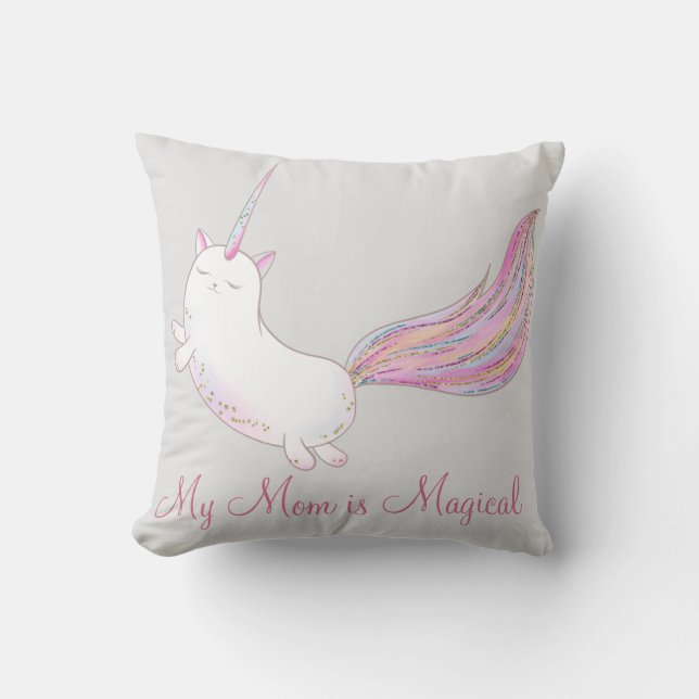 Coussin Catimaïs | Maman est magique (Recto)