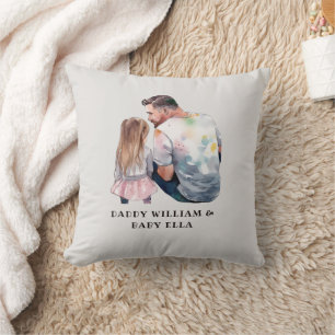 Coussin Caution père et fille (5)