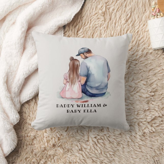 Coussin Caution père et fille (7) (Couverture)