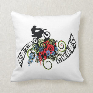 Coussin Cavalier de vélo de saleté de chaos de Moto