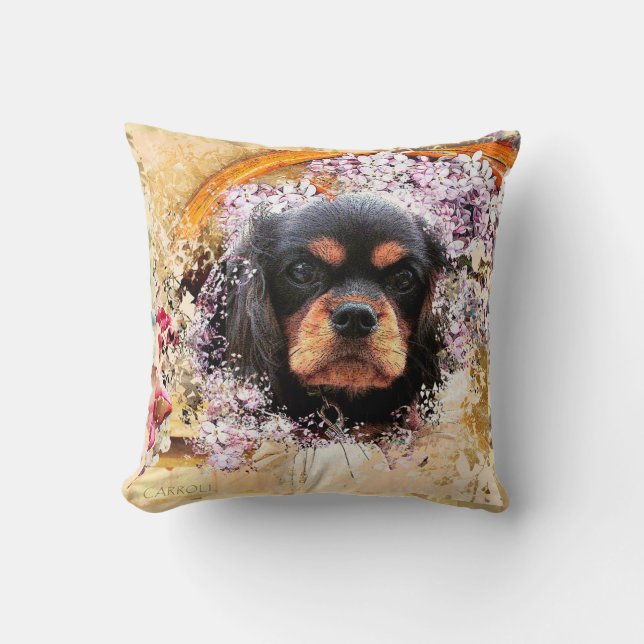 Coussin Cavalier King Charles Spaniel (Recto)