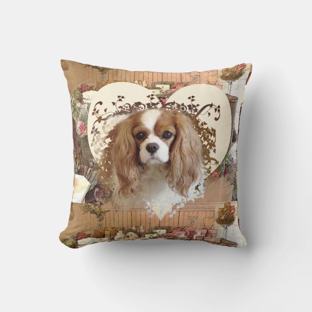 Coussin Cavalier King Charles Spaniel (Recto)