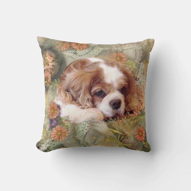 Coussin Cavalier King Charles Spaniel (Recto)