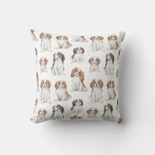 Coussin Cavalier King Charles Spaniel Jeu d'oreiller
