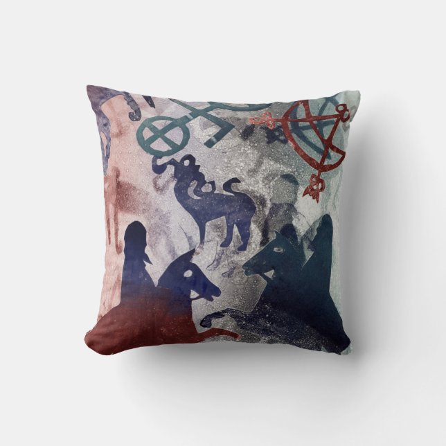 Coussin Cavaliers Pictish 1996 (Recto)