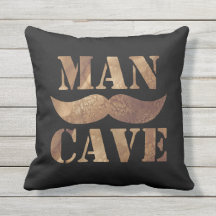 Caverne d'homme (moustache, noir)