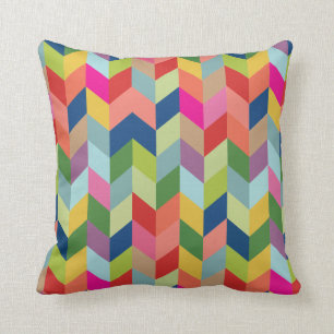 Coussin CBendel Colorful Moderne Herringbone Jeu d'oreille
