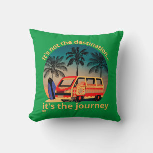 Coussin CE N'EST PAS LA DESTINATION... style de vie vanlif