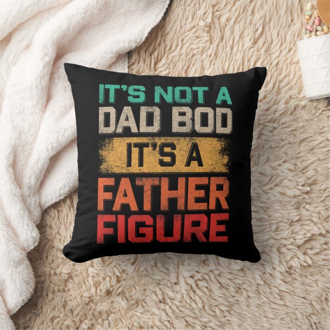 Coussin Ce n'est pas un papa Bod C'est un père Figure drôl (Couverture)