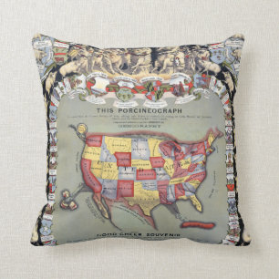 Coussin CE PORCINEOGRAPH, c1876