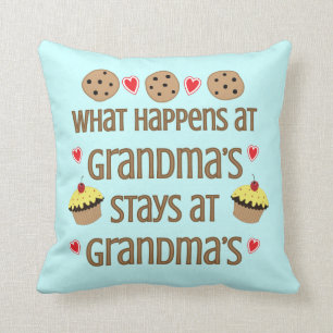 Coussin Ce qui se produit au carreau décoratif de la