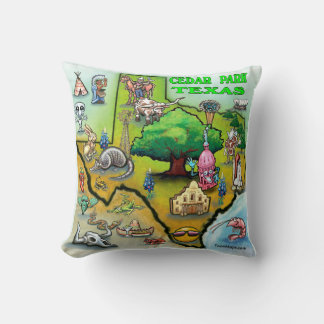 Coussin Cedar Park Texas Jeu d'oreiller