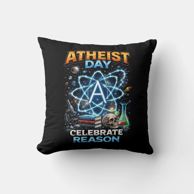 Coussin Célébrer la raison (Recto)