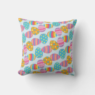 Coussin Célébrez la joie de Pâques avec Pâques heureux