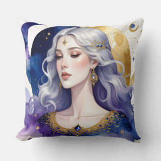 Coussin Celestial Divine Feminine Spiritual Coffee Cup