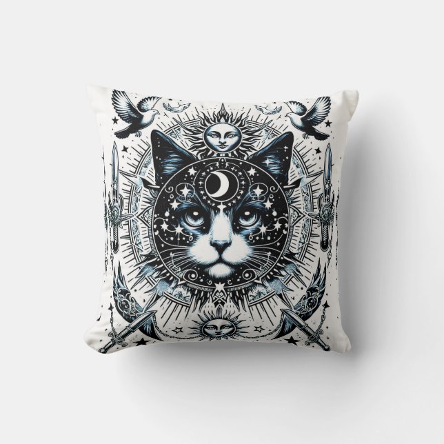 Coussin "Celestial Guardian" (Recto)