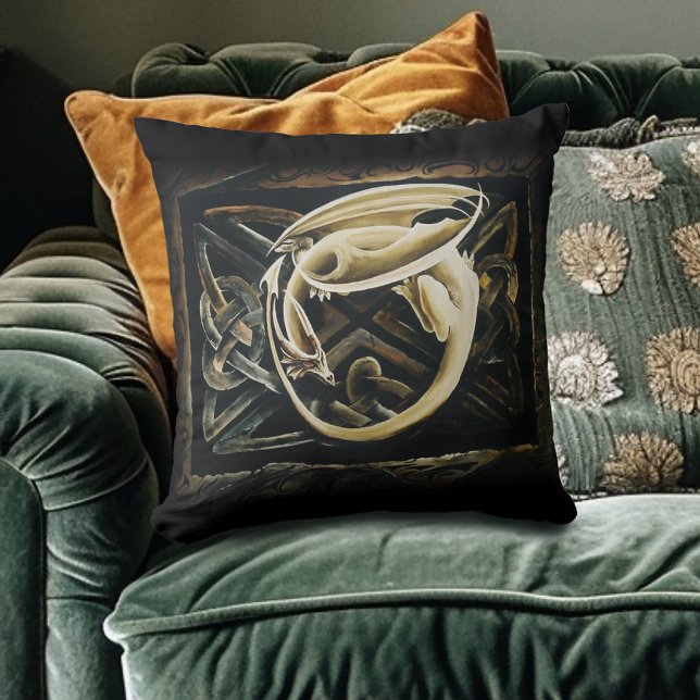 Coussin Céltic Knot Creative Dragon (Créateur téléchargé)