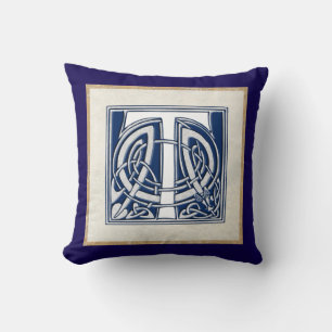 Coussin Celtique T initial réversible