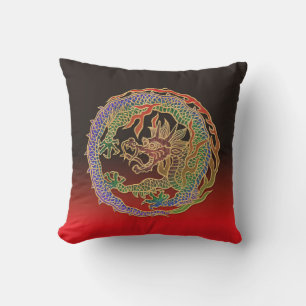 Coussin Cercle de dragon éternel
