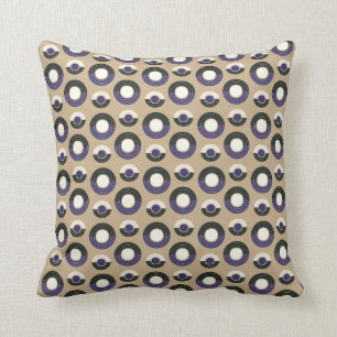 Coussin Cercle mauve