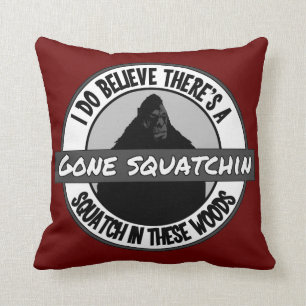 Coussin Cercle - Squatchin allé - Squatch en ces bois