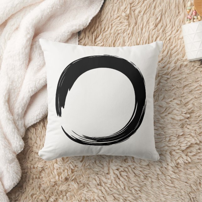 Coussin Cercle Zen Enso (Couverture)