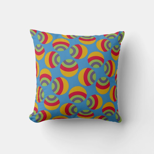 Coussin Cercles 3 d'Eames (Recto)