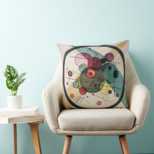 Coussin Cercles dans un cercle - Kandinsky