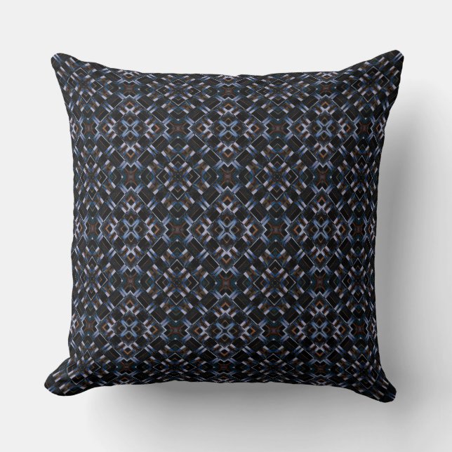 Coussin Cercles de grille (Recto)
