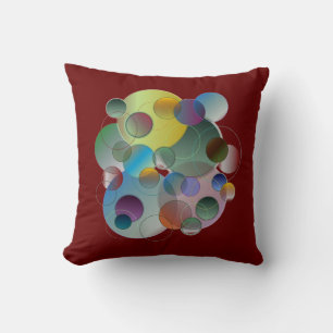 Coussin Cercles dimensionnels