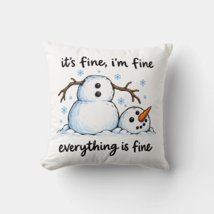 Coussin C'est Bon Je Suis Bon Tout Est Bon Drôle Bonhomme