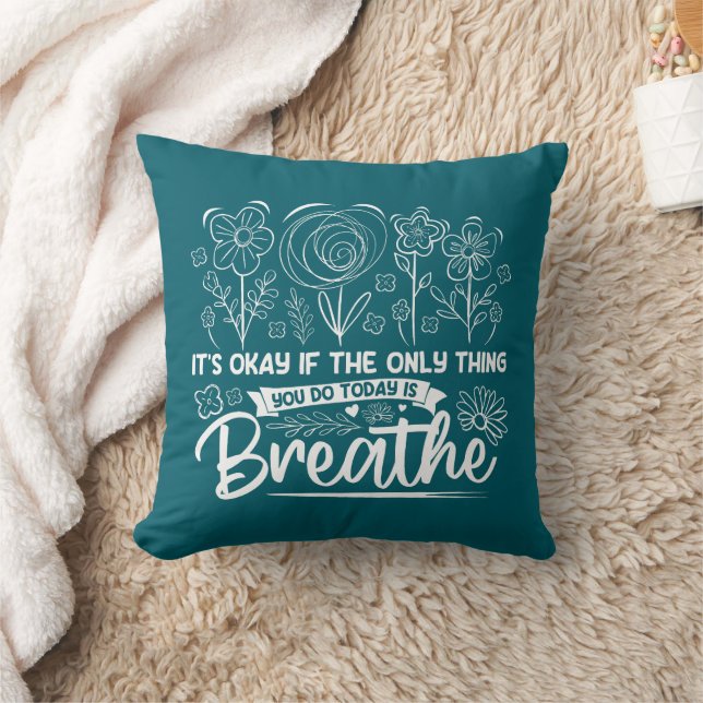 Coussin C'Est Bon Si La Seule Chose Que Vous Faites Aujour (Couverture)