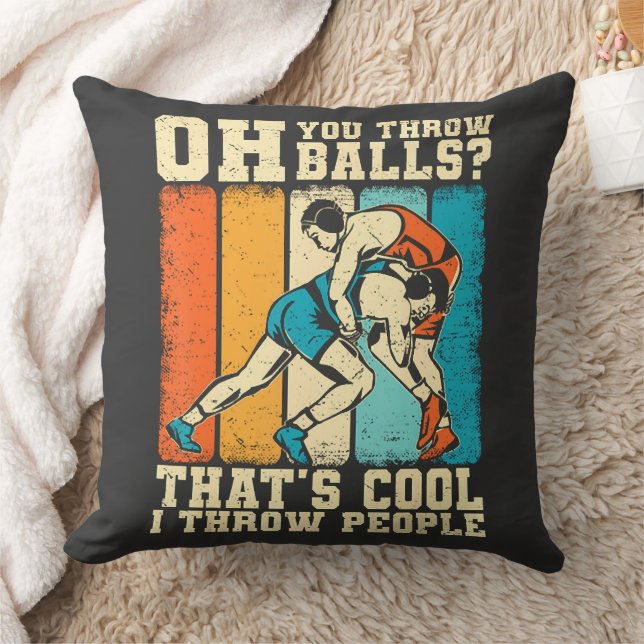 Coussin C'est Cool Je Lance Les Gens (Couverture)
