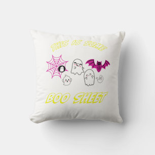 Coussin C'est du Feuillet de Chouette – Sarcasme d'Hallowe
