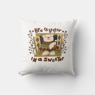 Coussin C'est du sucre ! Automne C’est l’automne Y’all