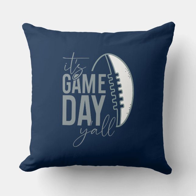 Coussin C'est Jour du Jeu Yall (Recto)