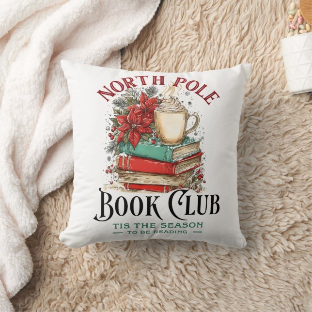 Coussin 'C'est la saison à lire (Couverture)