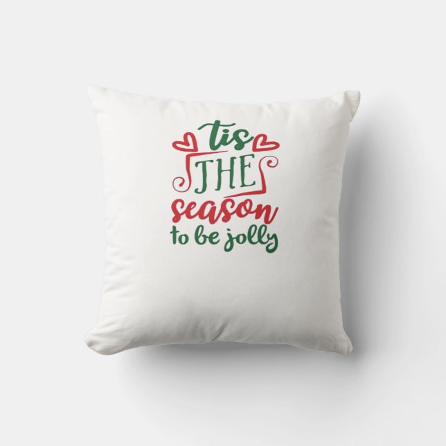 Coussin C'Est La Saison Amusante À La Mode (Recto)