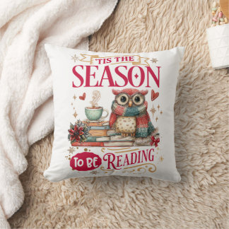 Coussin C'est la saison de lire 