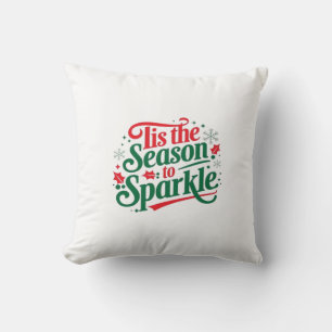 Coussin C'est la saison d'étinceler