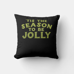 Coussin C'Est La Saison Drôle Joyeux Noël