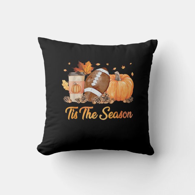 Coussin C'Est La Saison Football Automne Saison Football P (Recto)