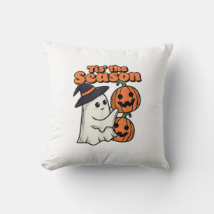 Coussin C'Est La Saison Halloween Costume sorcier Casquett
