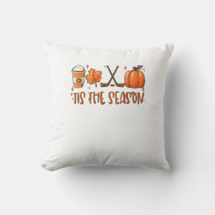 Coussin C'est la saison Latte de citrouille Feuilles d'aut