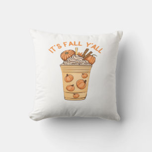 Coussin C'est l'automne, les jeunes, c'est cool et rétro