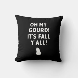 Coussin C'est l'automne, vous tous ! (Halloween automne) B