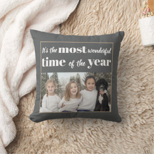 Coussin C'est le moment le plus merveilleux de l'année ! P