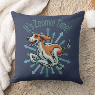 Coussin C'est le moment Zoomie du renard américain